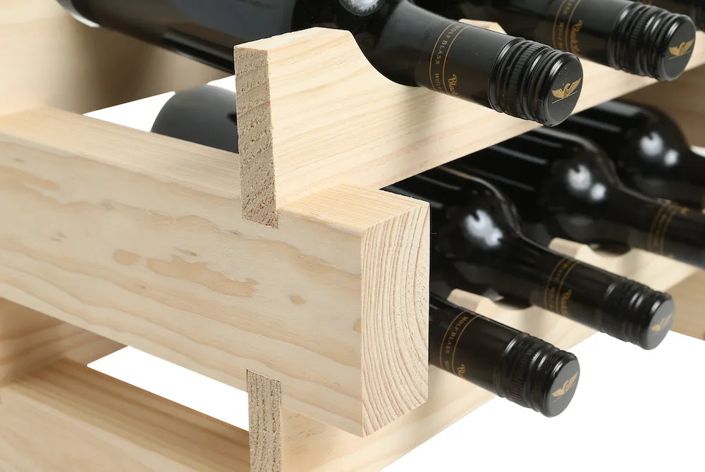 12 Bottle Wine Rack - Modularack Wine Rack