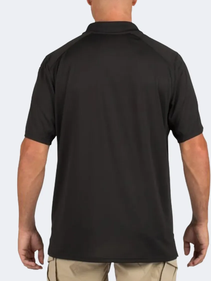 5-11 Helios Men Tactical Polo Short Sleeve  Black