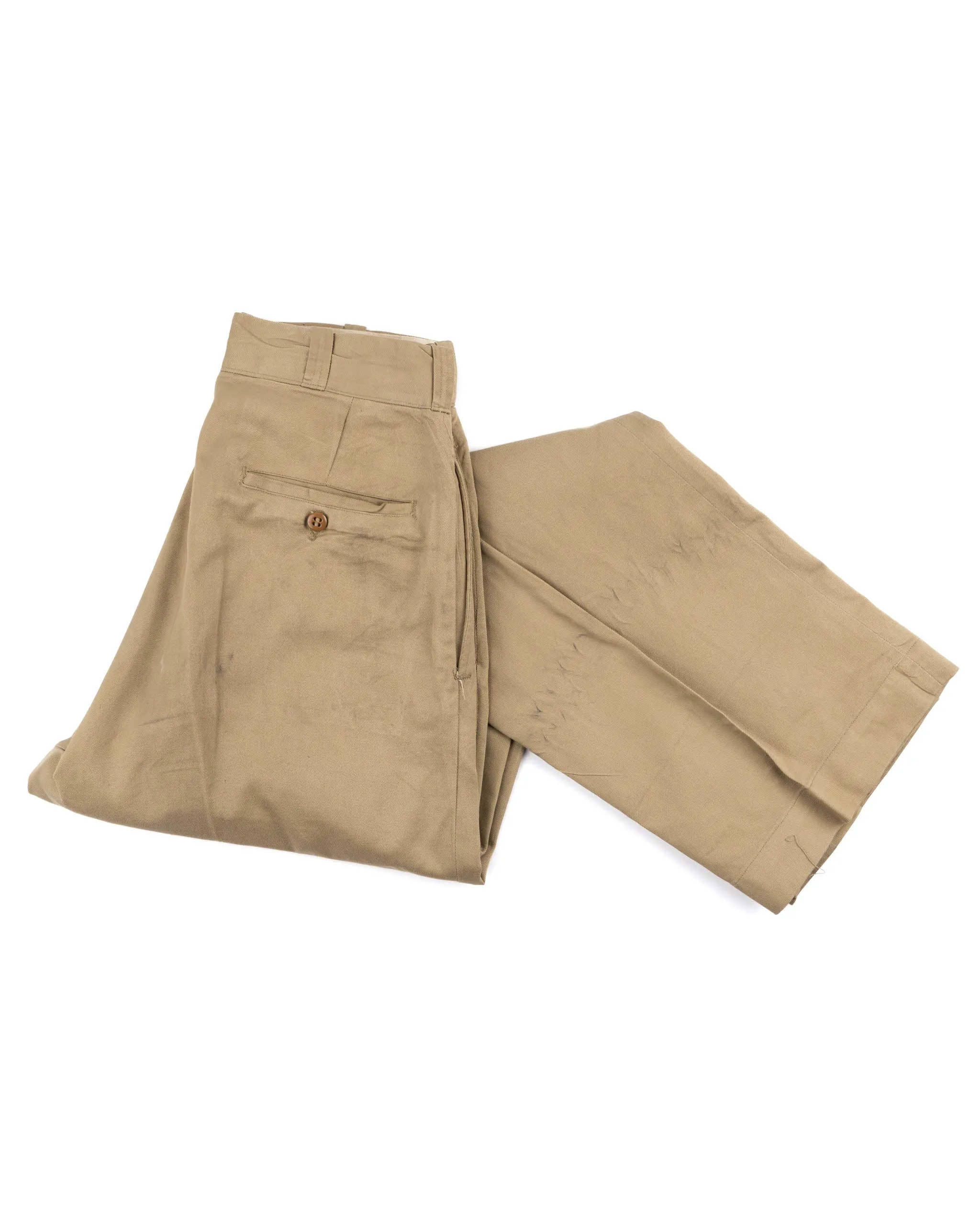 50’s Officer Chinos - 25” x 30.5”