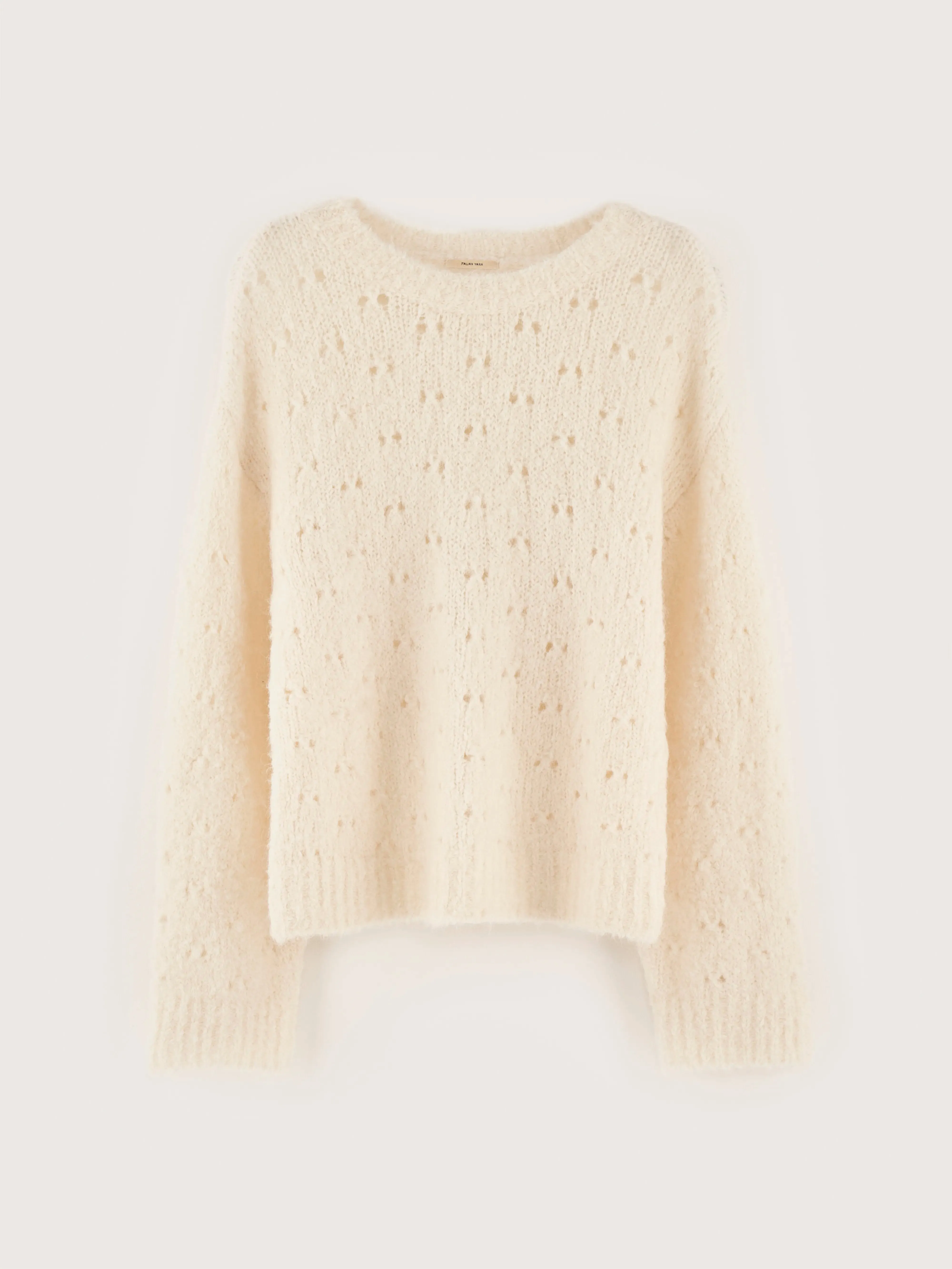 Abot classic sweater (242 / W / OFF WHITE)