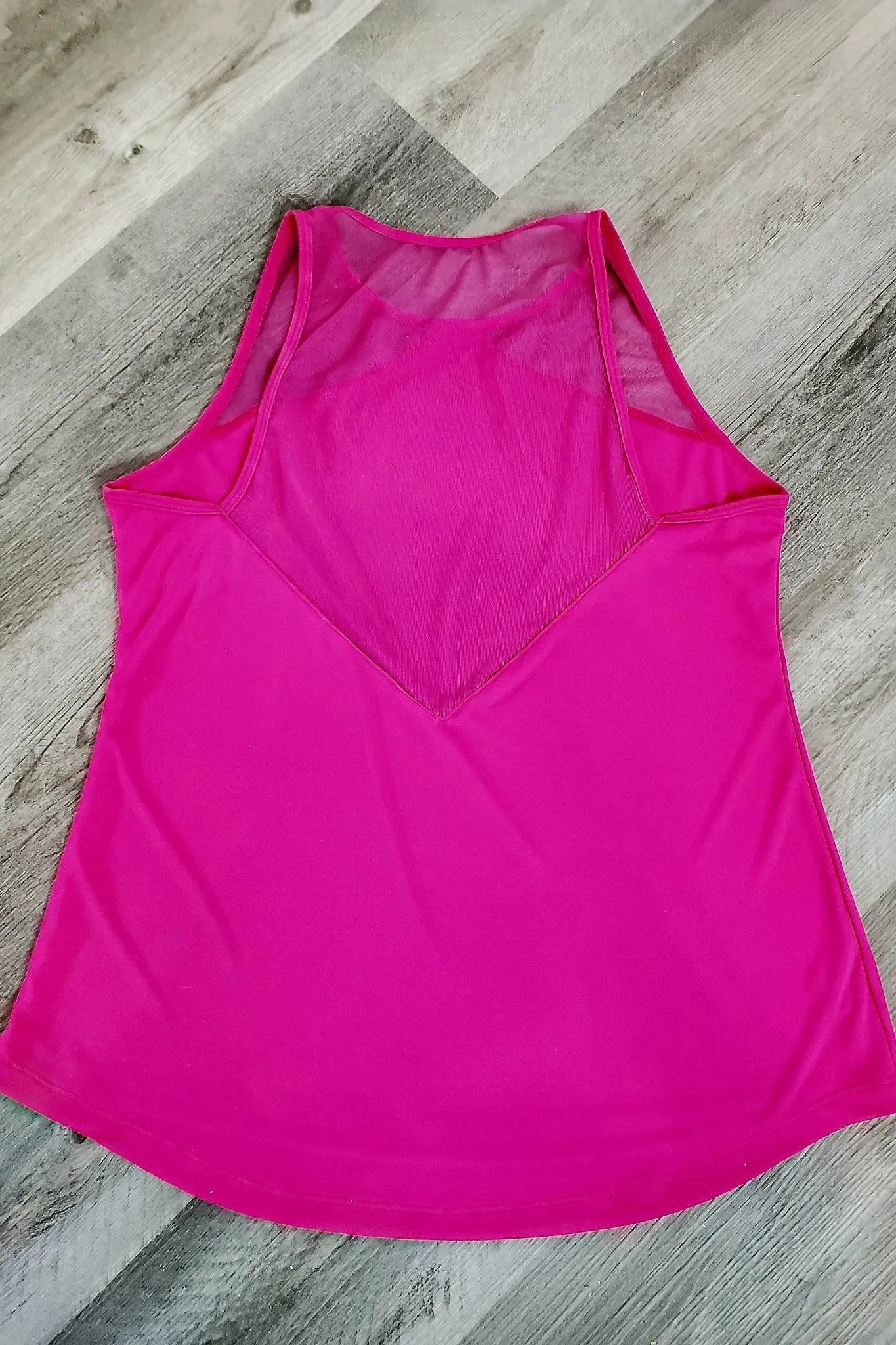 Aerial Tank Hot Pink