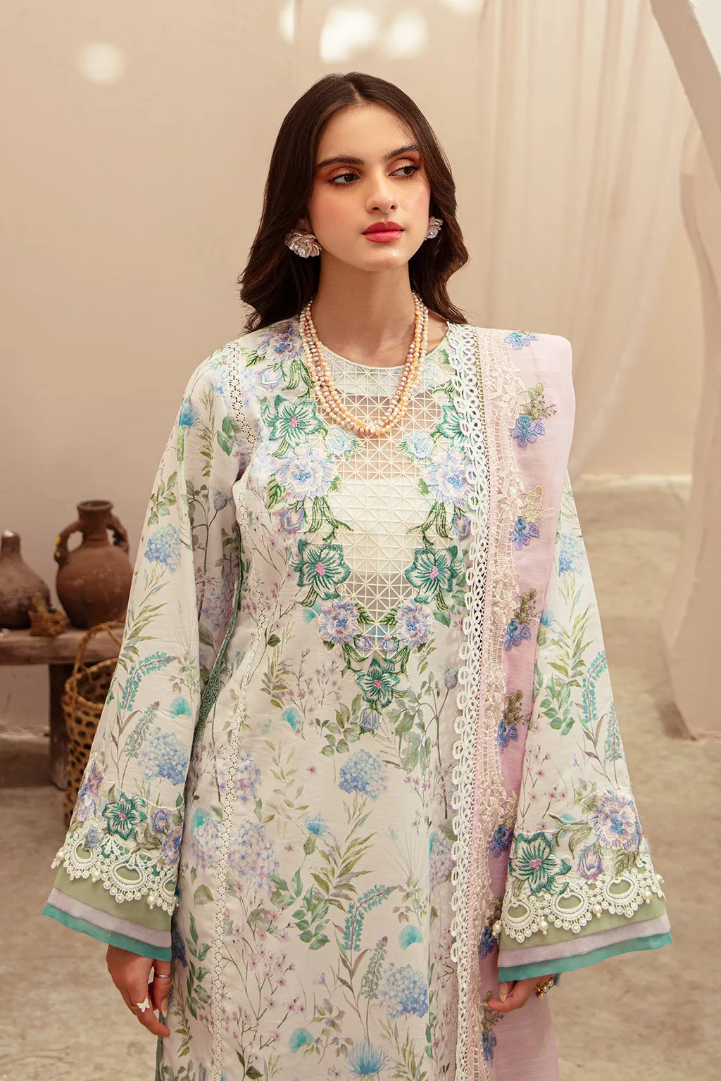 Alif Affordable Lawn by Abbas Jamil Rajpoot  – Gleam