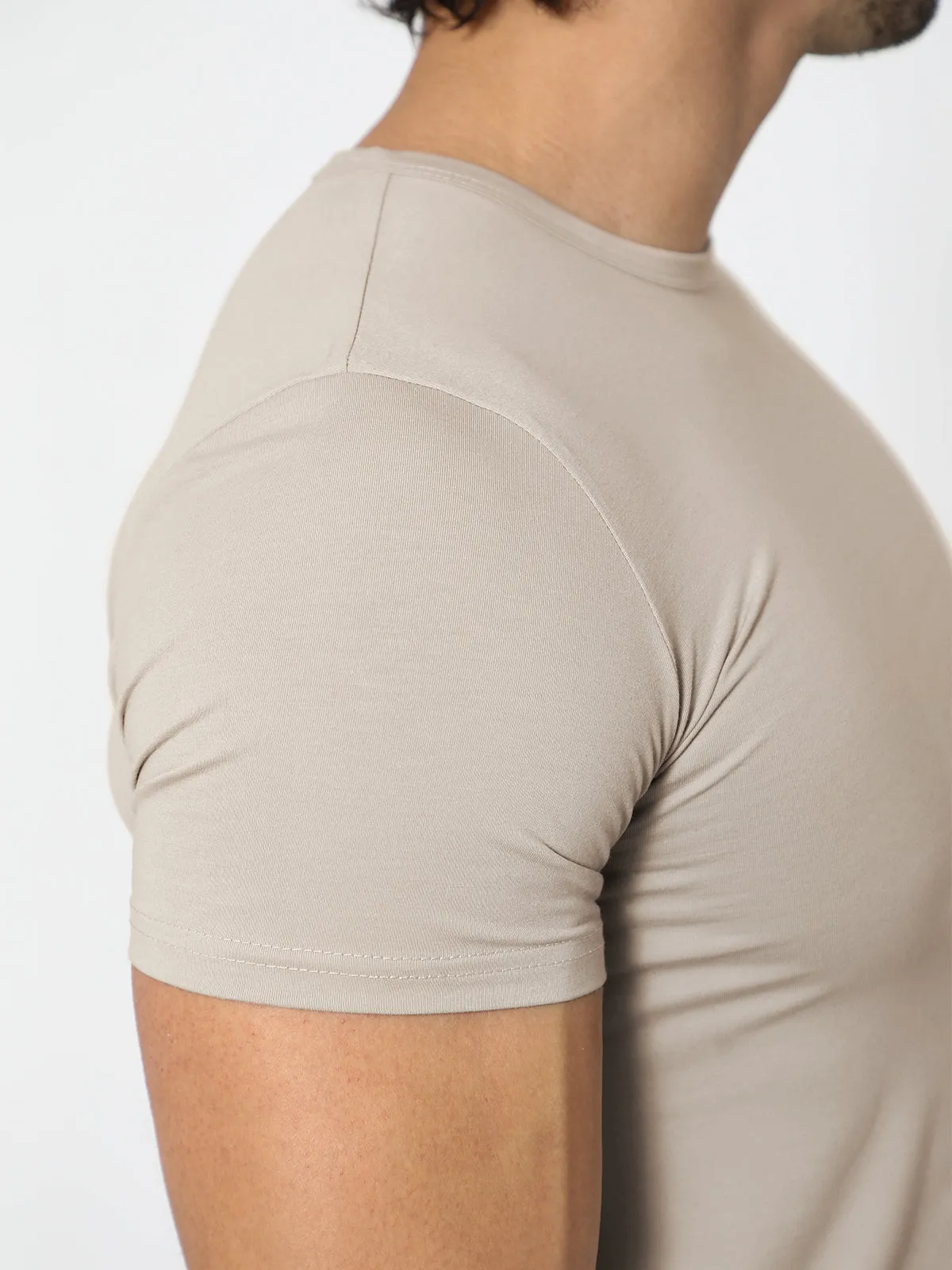 All Day Elite Curve-Hem Tee Short Sleeve