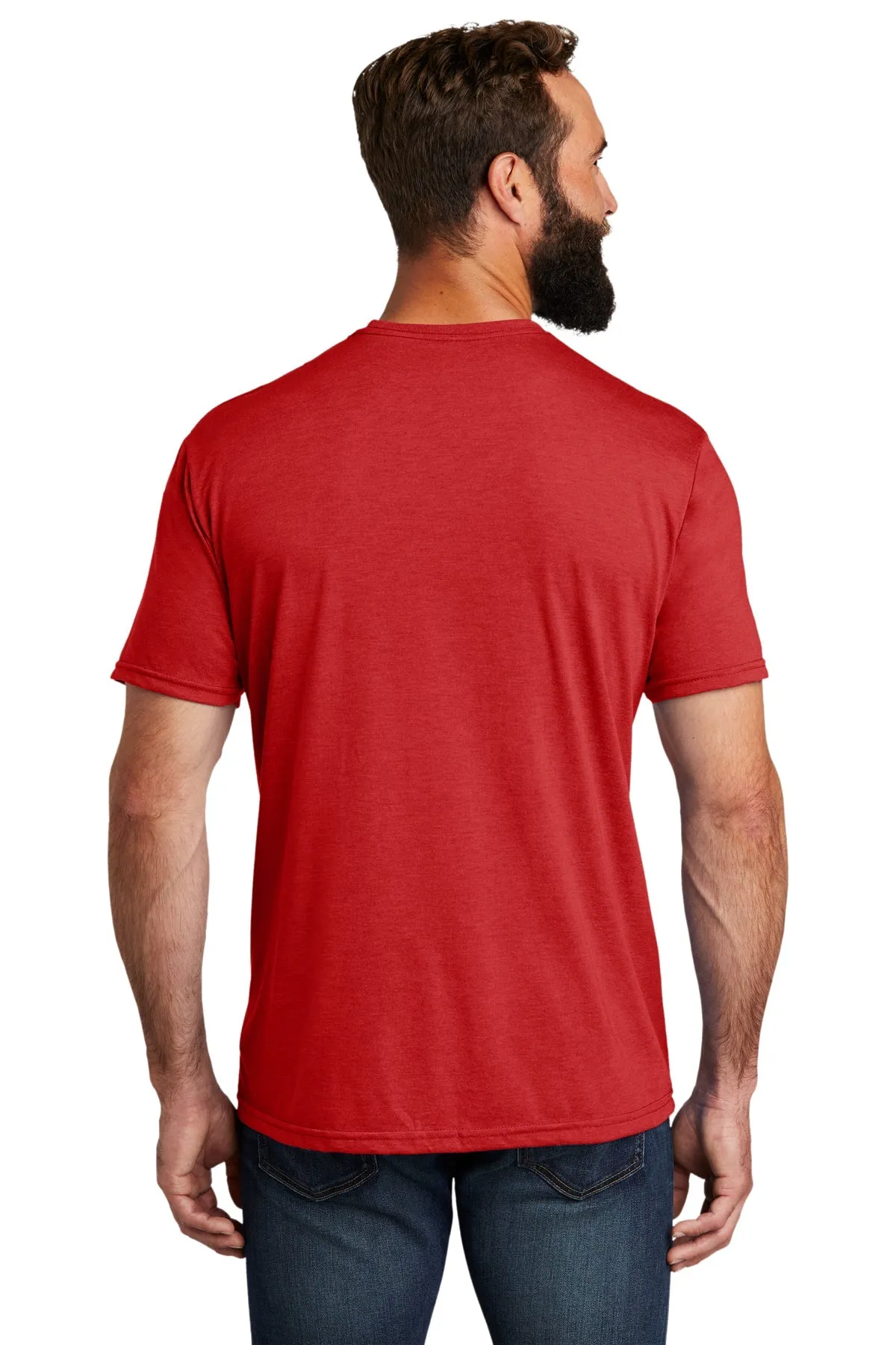 Allmade Unisex Tri-Blend Branded Tee, Rise Up Red