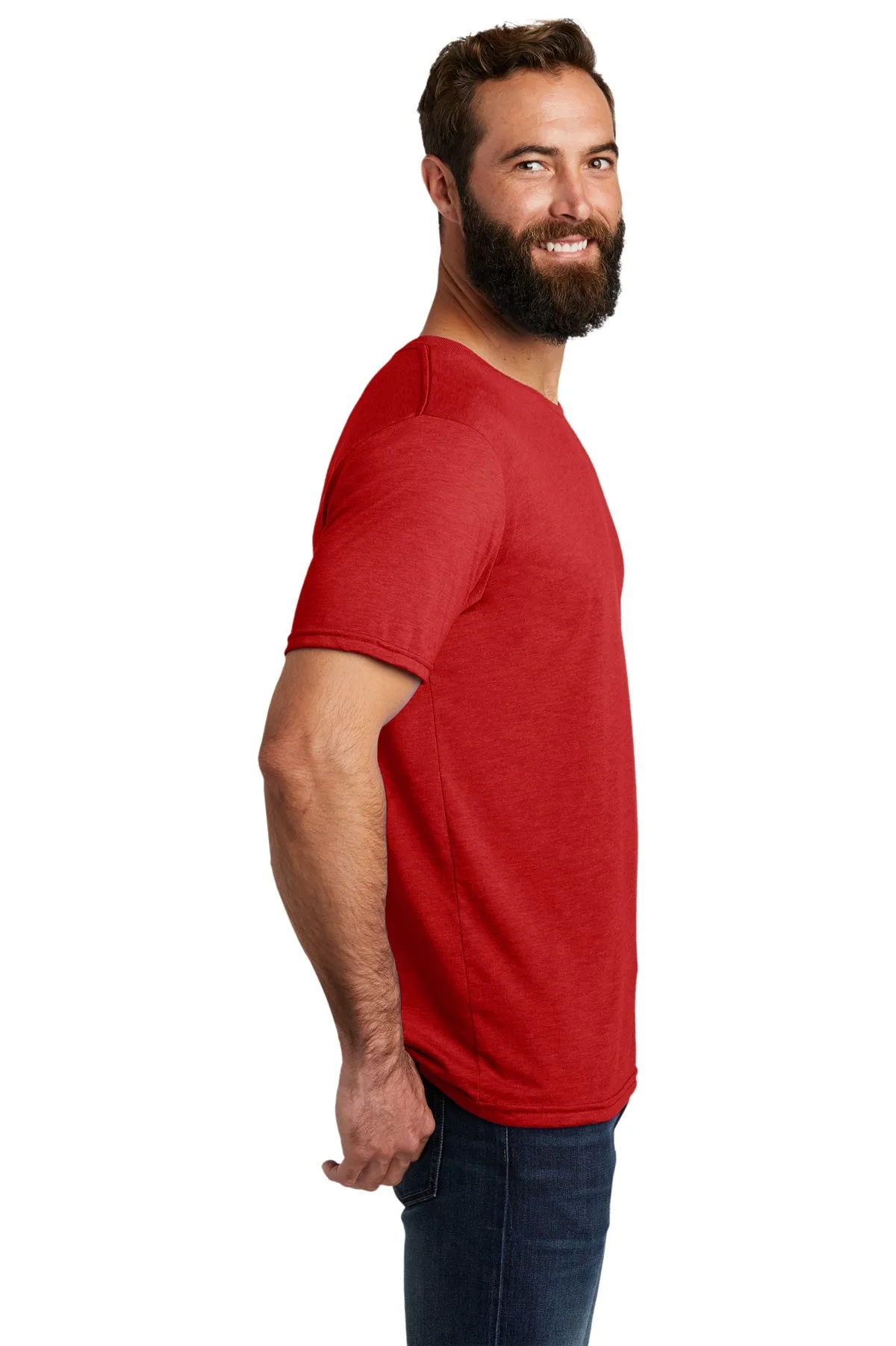 Allmade Unisex Tri-Blend Branded Tee, Rise Up Red