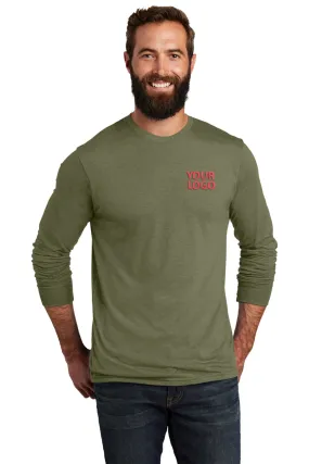 Allmade Unisex Tri-Blend Custom Long Sleeve Tee, Olive You Green