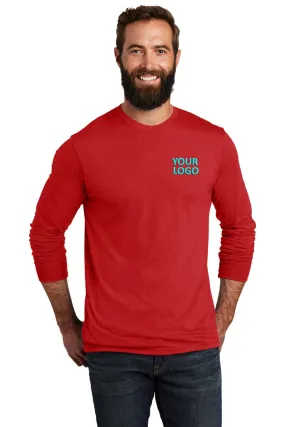 Allmade Unisex Tri-Blend Customized Long Sleeve Tee, Rise Up Red