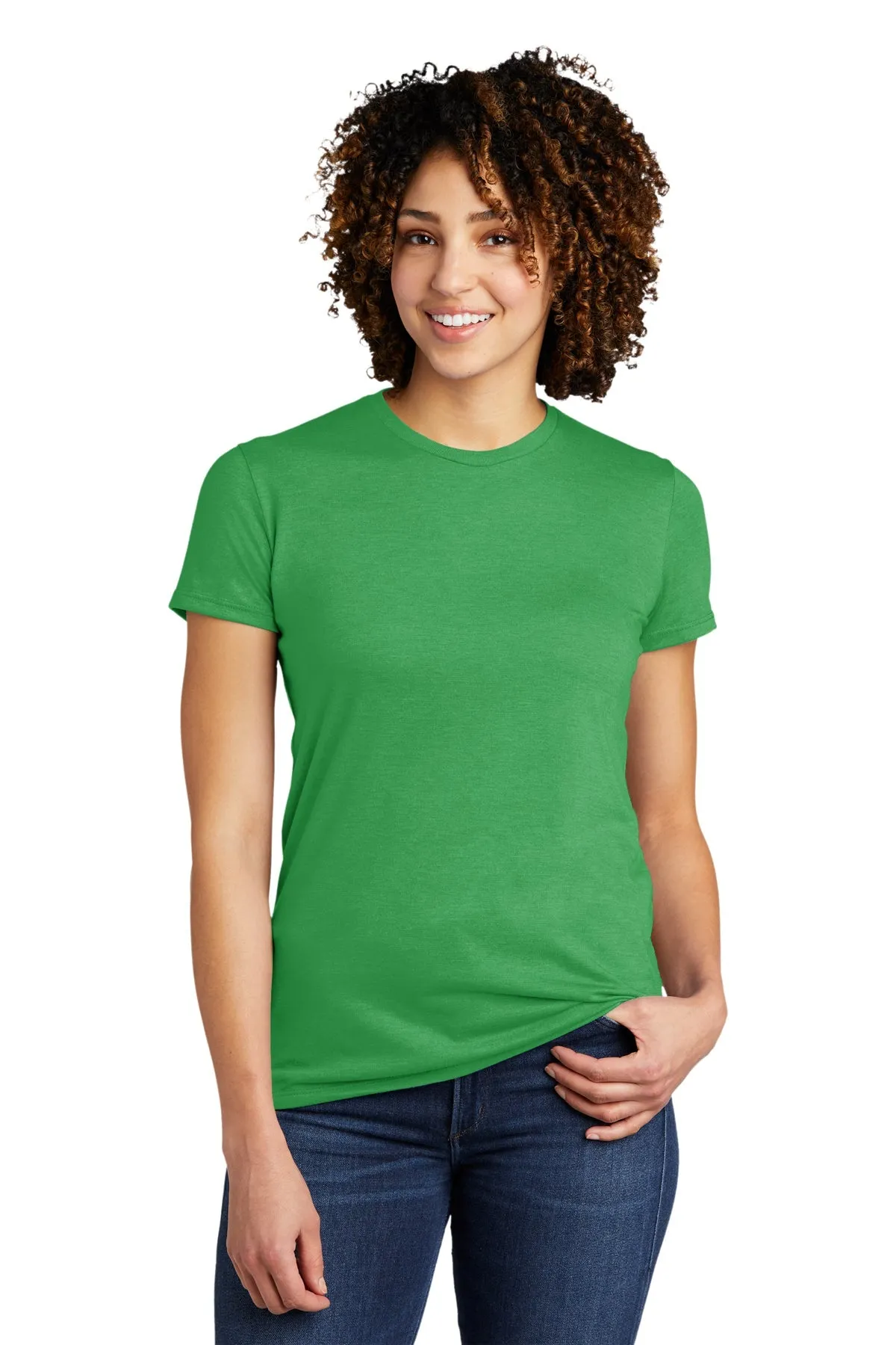 Allmade Women's Tri-Blend Branded Tee, Enviro Green