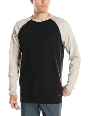 Ariat Men's Flame Resistant Long Sleeve Baseball Tee