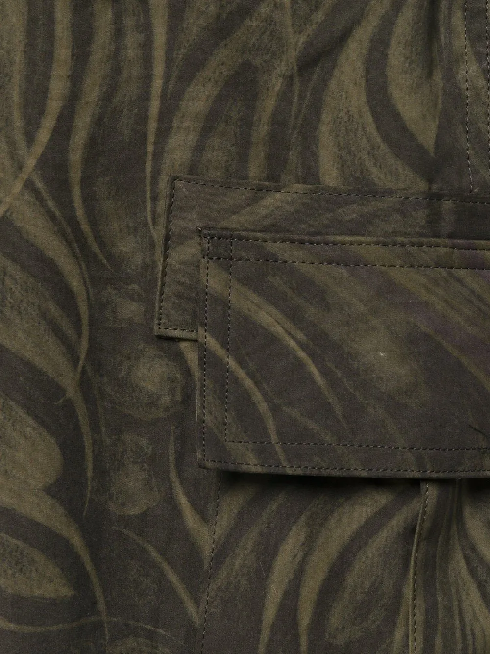 Army Pants Print Cargo