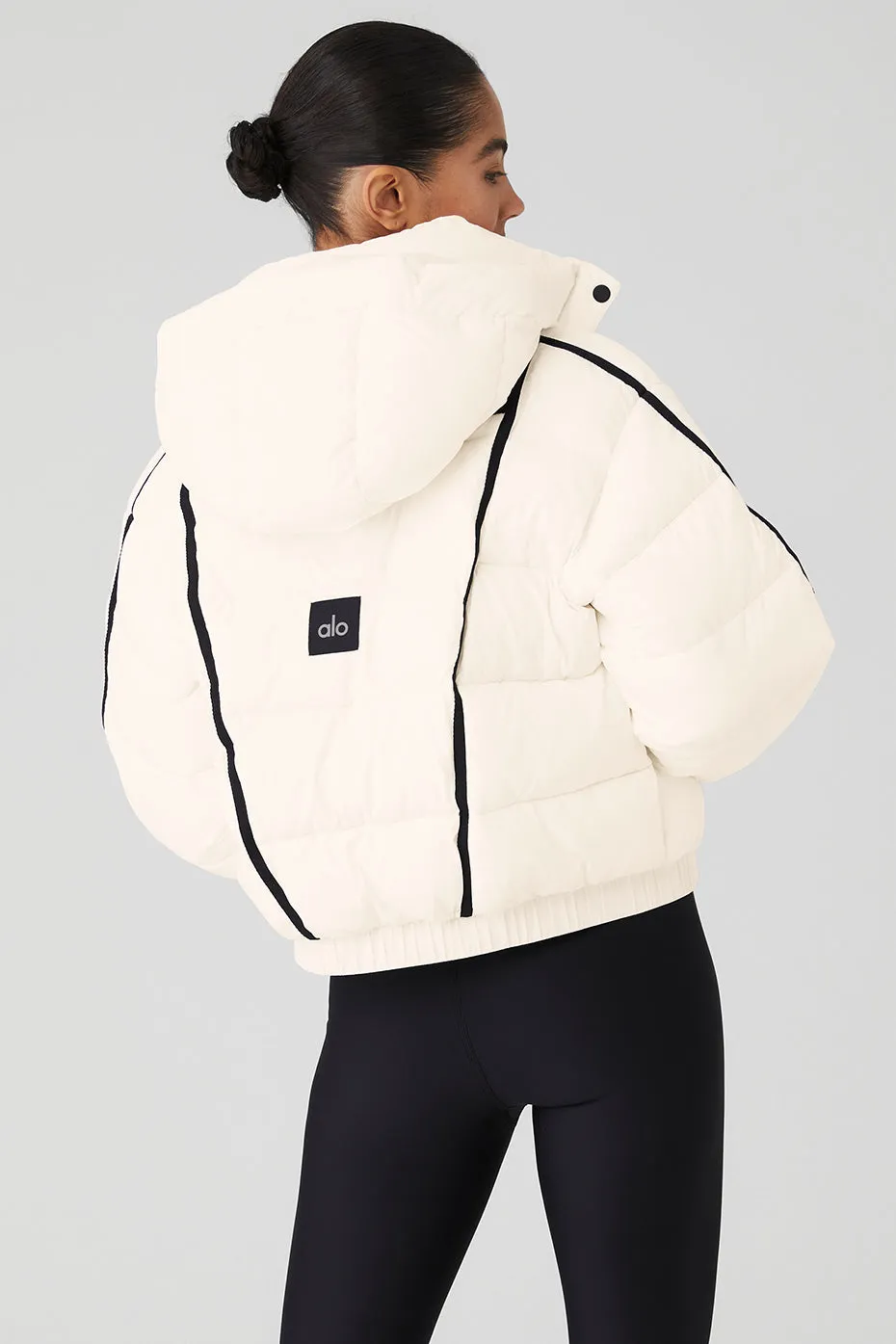 Aspen Love Puffer Jacket - Ivory