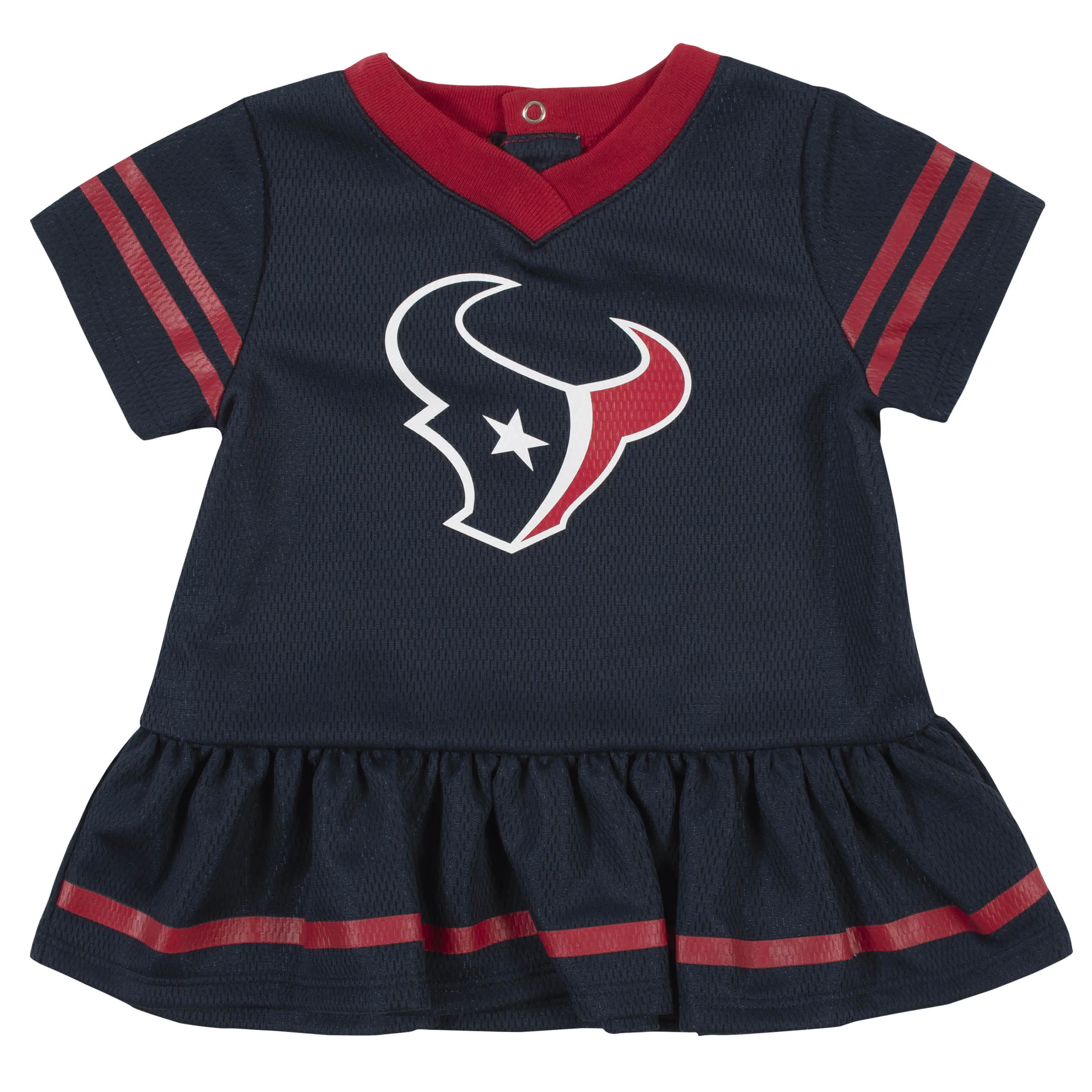 Baby Girls Houston Texans Dress & Diaper Cover Set