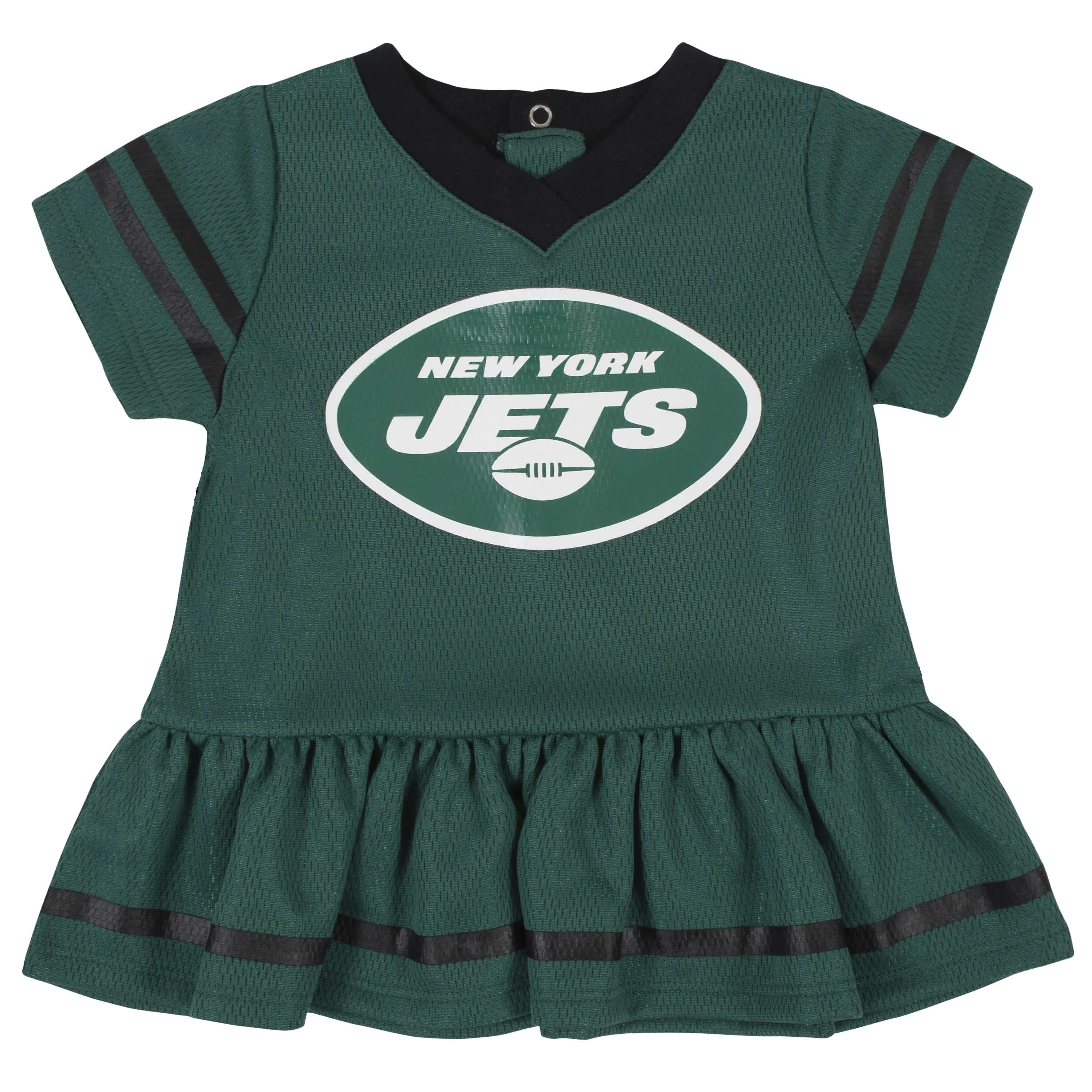 Baby Girls New York Jets Dress & Diaper Cover Set