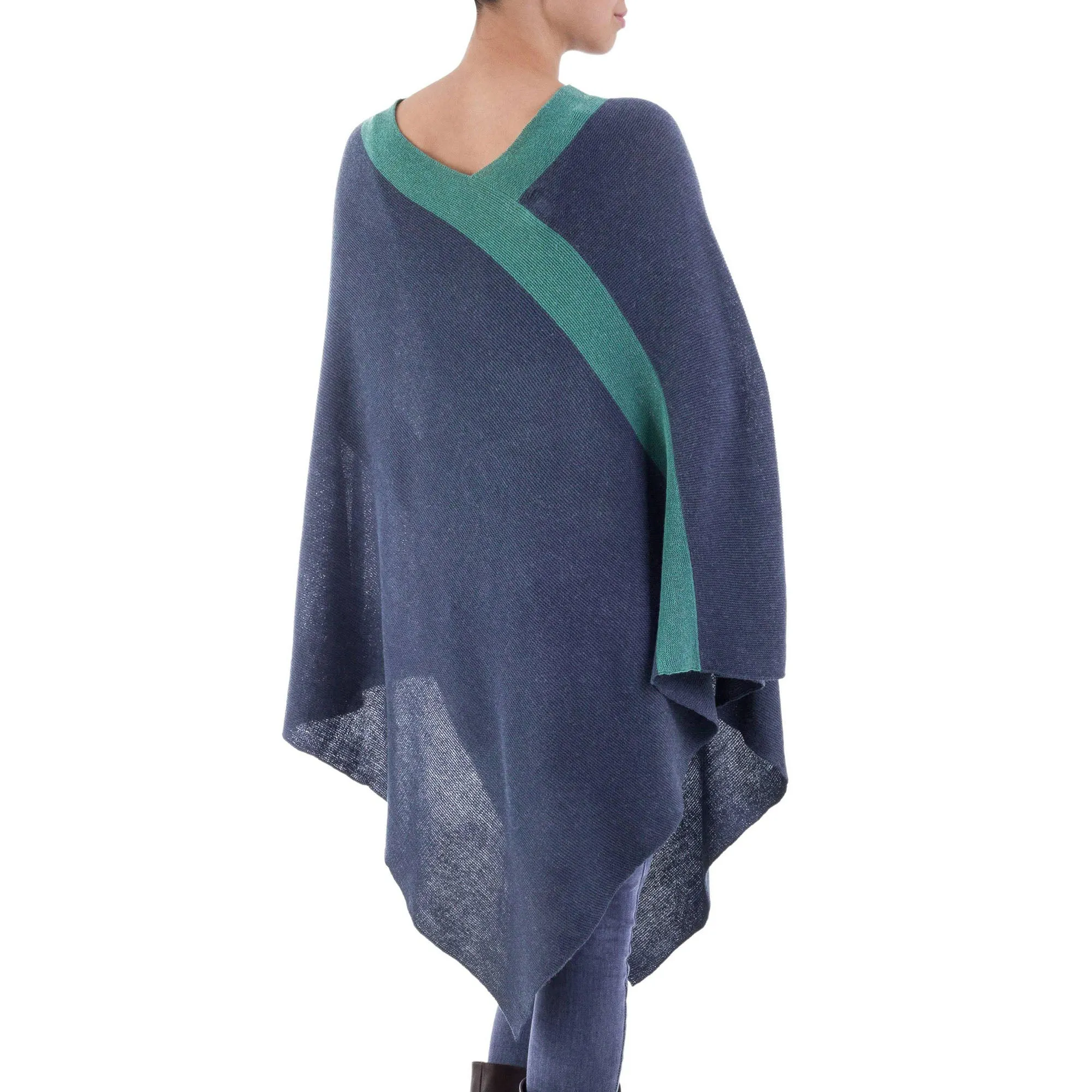 Beam of Light Drape Poncho