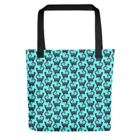 BLUE SNOBBY Tote bag