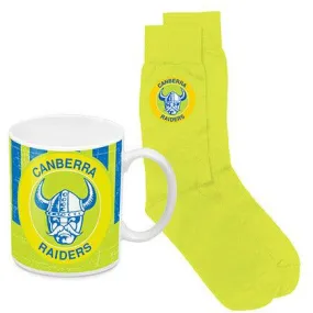 Canberra Raiders Heritage Mug & Sock Pack