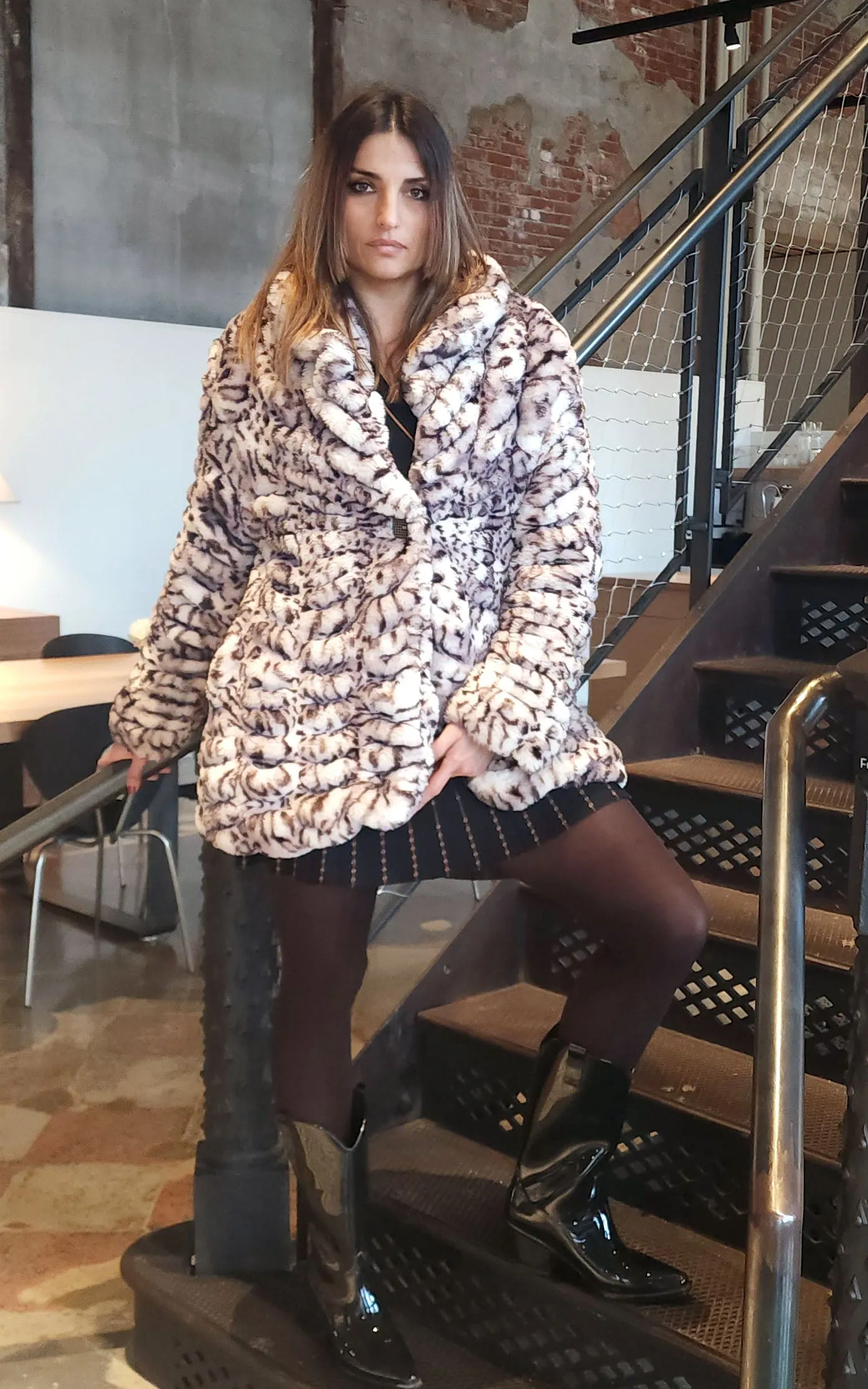 Cardi Coat - Royal Opulence Faux Furs