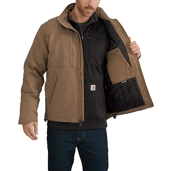 Carhartt Men's - Full Swing Canyon Brown Cryder Water Repellent Jacket