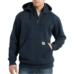 Carhartt Men's - Rain Defender - Heavyweight Navy 1/4 Zip Hoodie