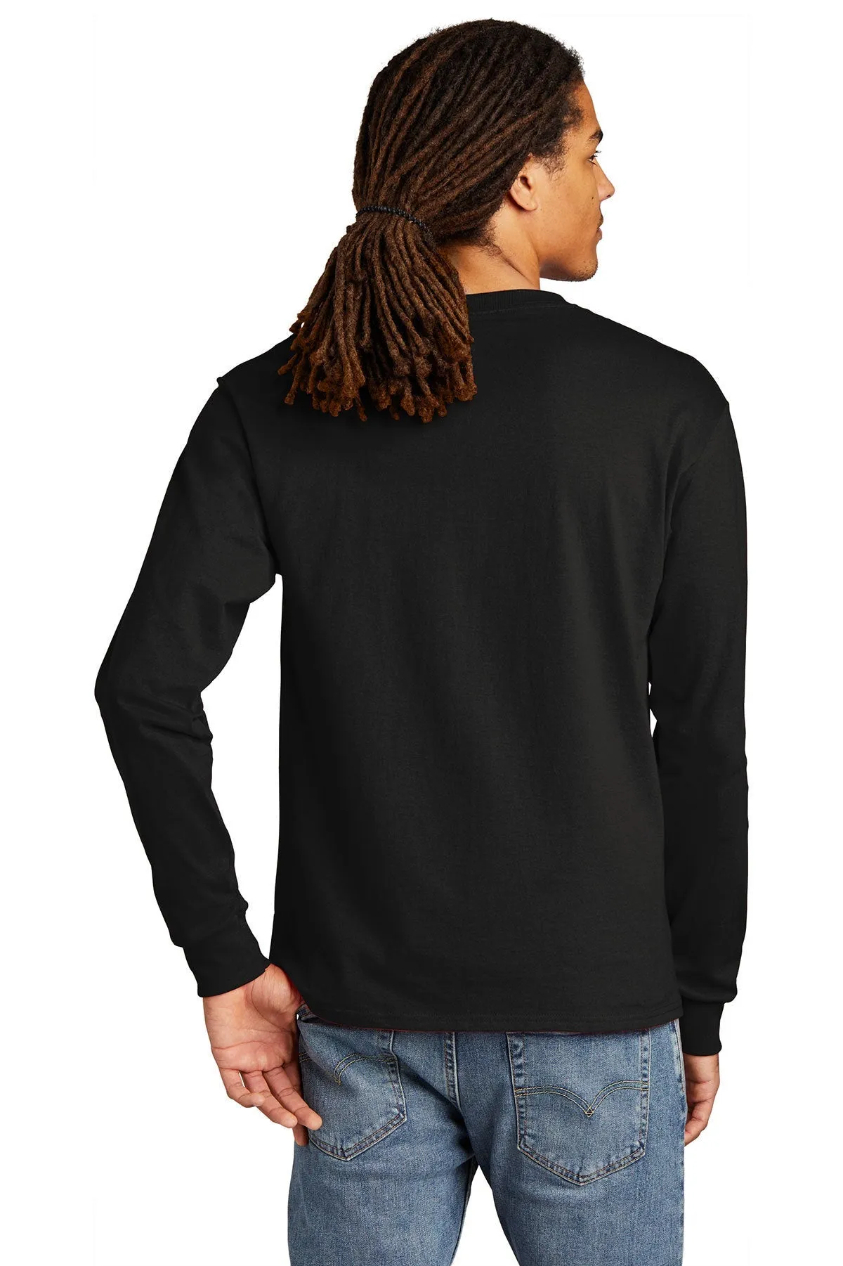 Champion Heritage Jersey Long Sleeve Tee, Black