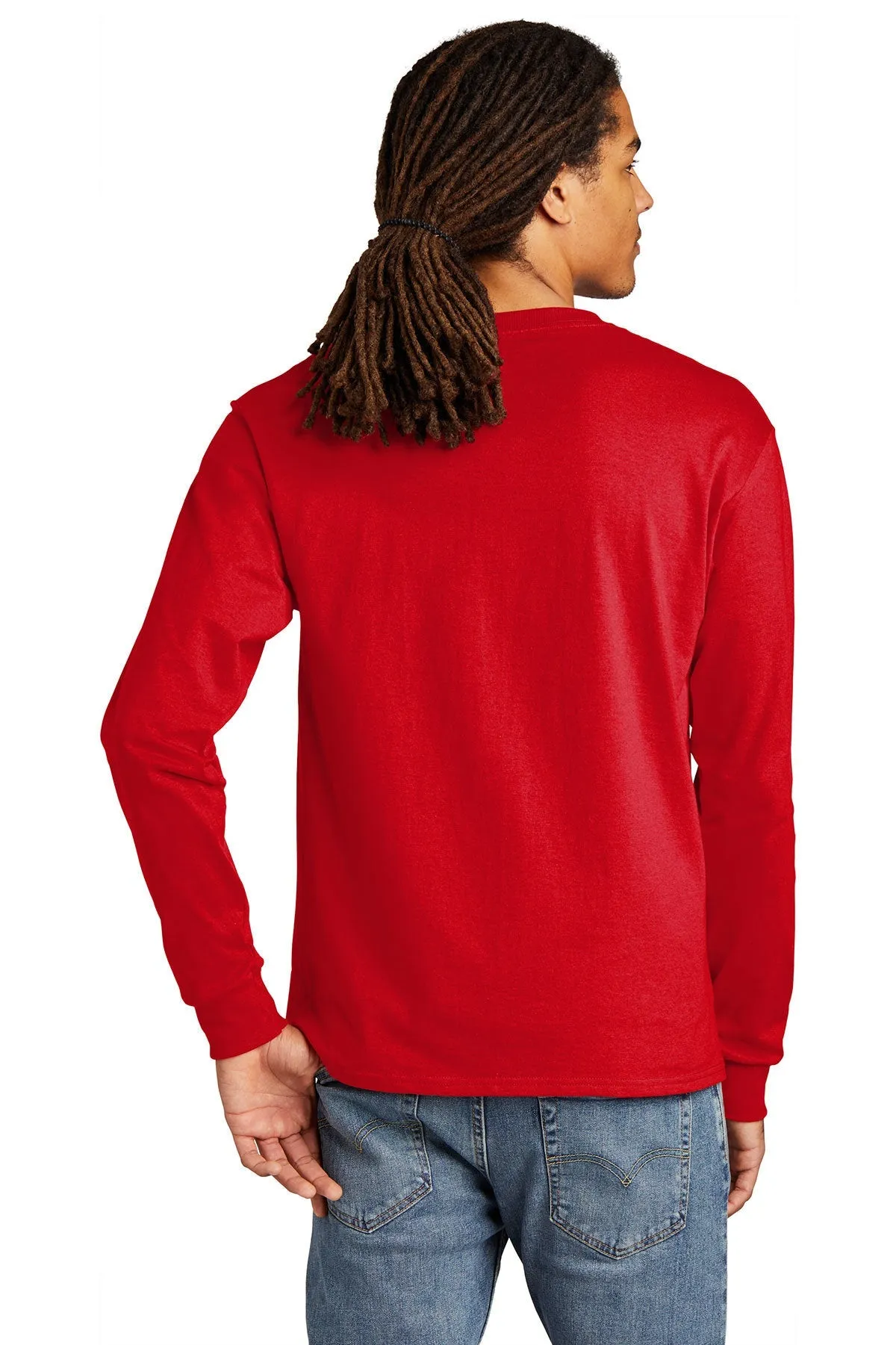 Champion Heritage Jersey Long Sleeve Tee, Red