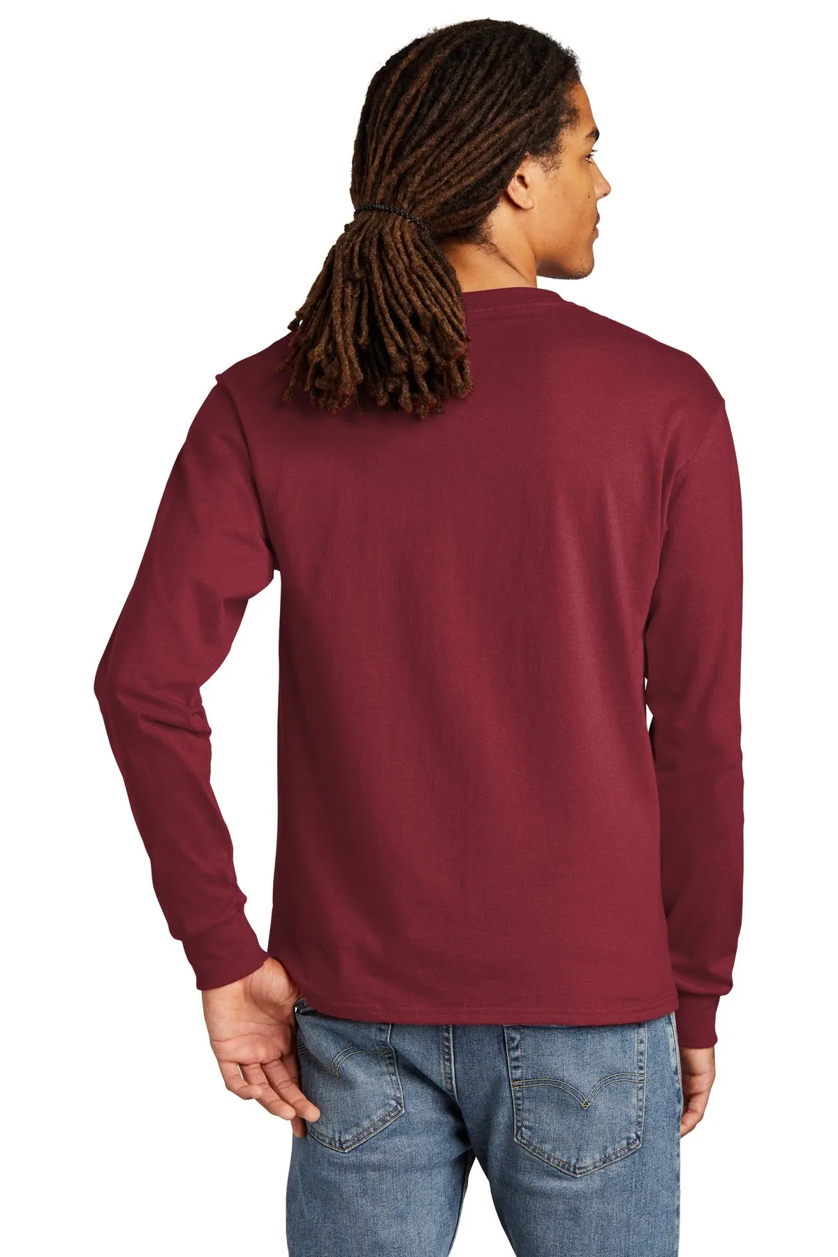 Champion Men's Heritage 5.2-Oz. Jersey Long Sleeve Tee