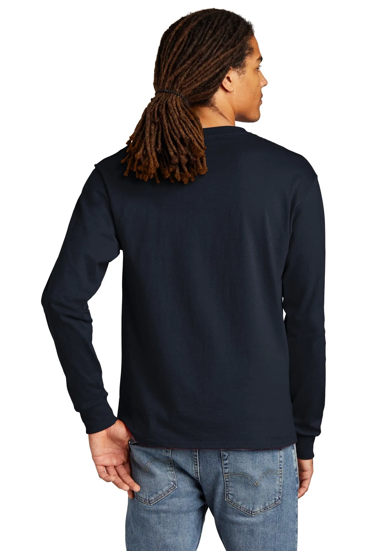 Champion Men's Heritage 5.2-Oz. Jersey Long Sleeve Tee