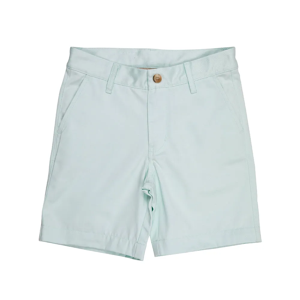 Charlie's Chinos - Sea Island Seafoam with Worth Avenue White Stork