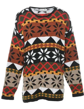 Classic Nordic Jumper - M