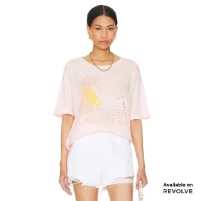 Cooler In The Caribbean - Oversized Tee - Blush Pink