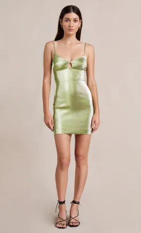 Cordial Mini Dress - Lime