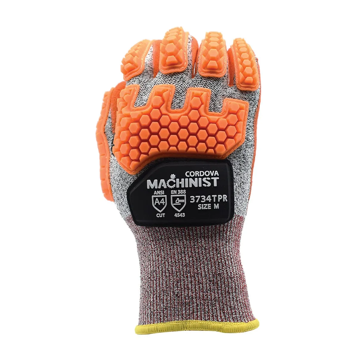 Cordova MACHINIST Impact and Cut Resistant Nitrile Palm Knit Gloves