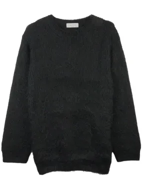 Crew-Neck Brushed Jumper