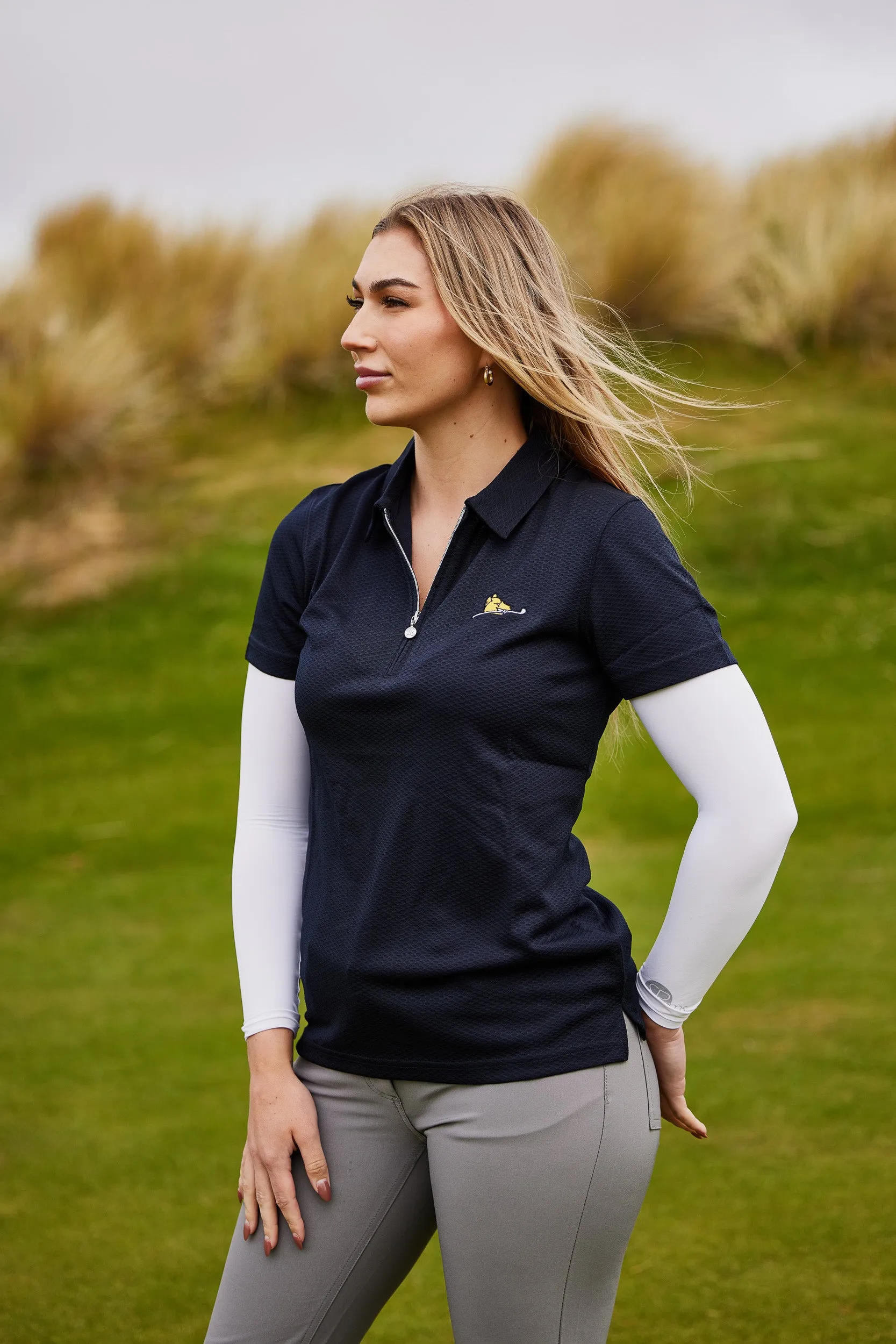 Daily Sport x 7 Mile Beach ladies s/s polo