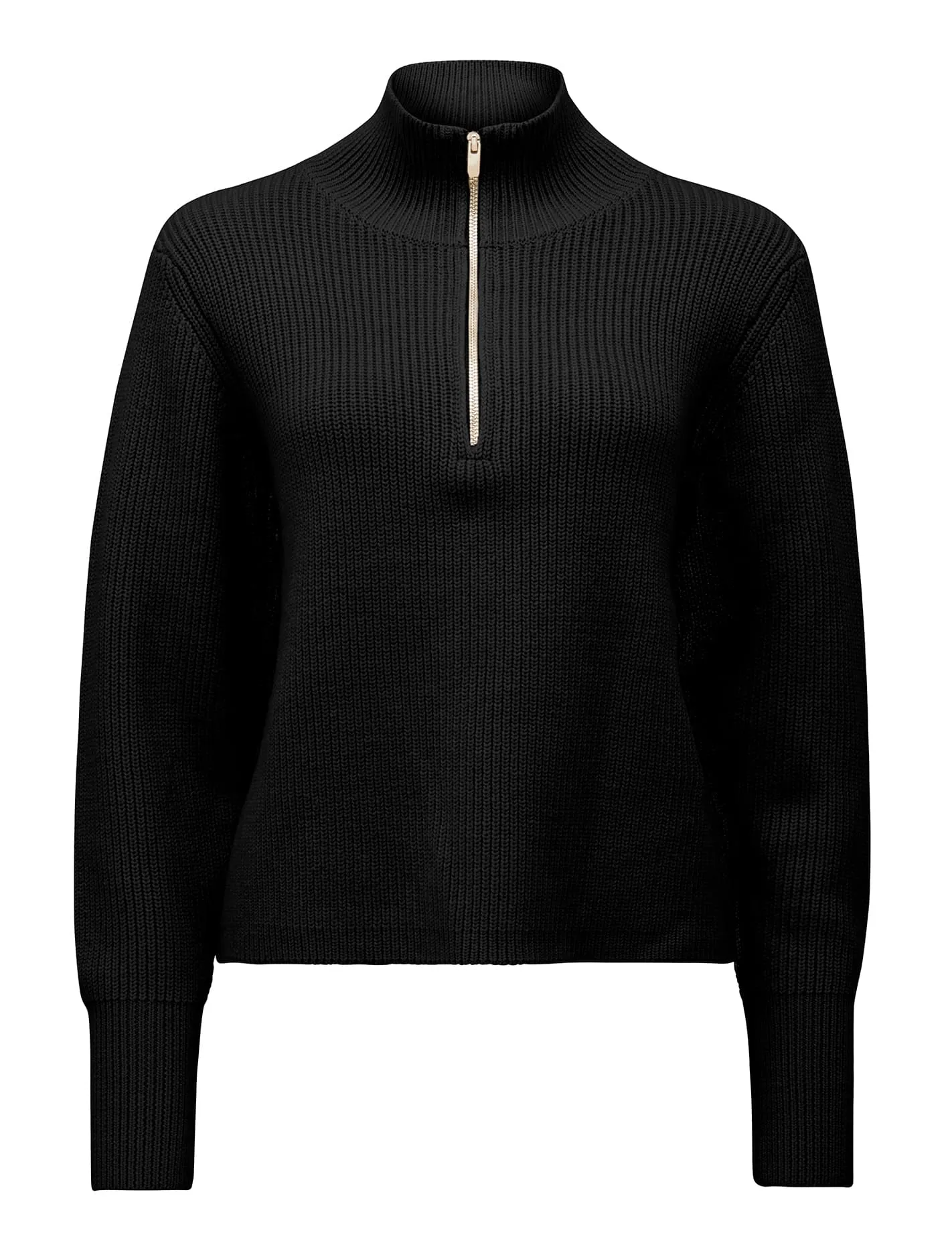 Demi Zip Front Knit Jumper