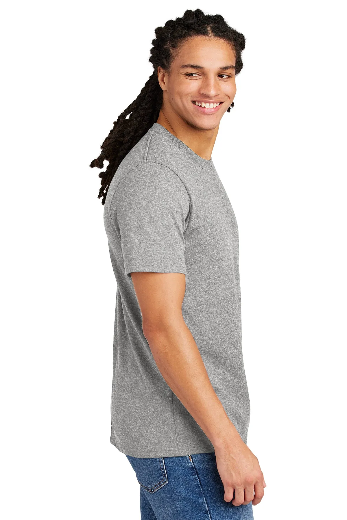 District Men's Tee, Light HeatherGrey [GuidePoint Security]