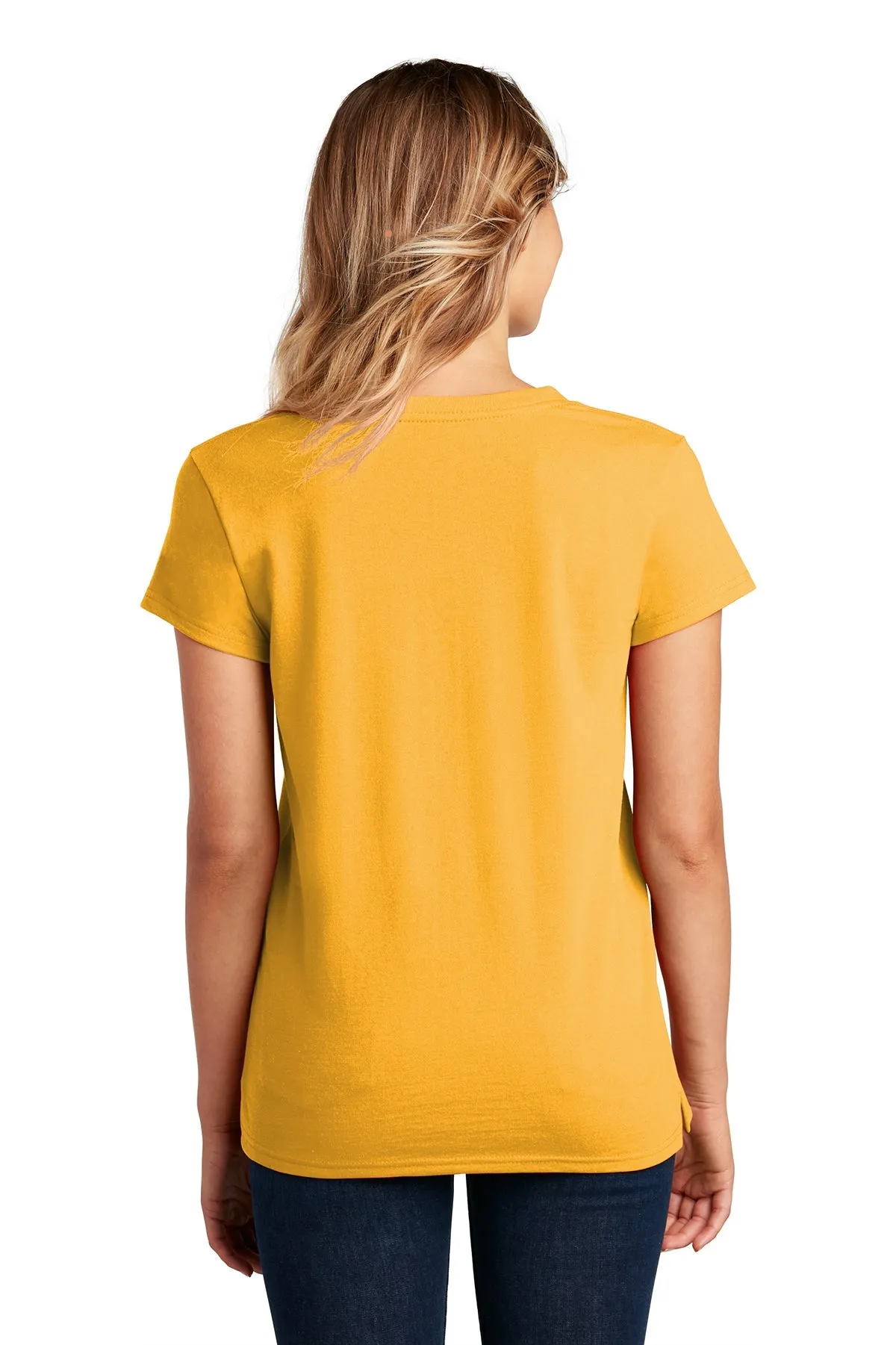 District Women Re-Tee V-Necks, Maize Yellow