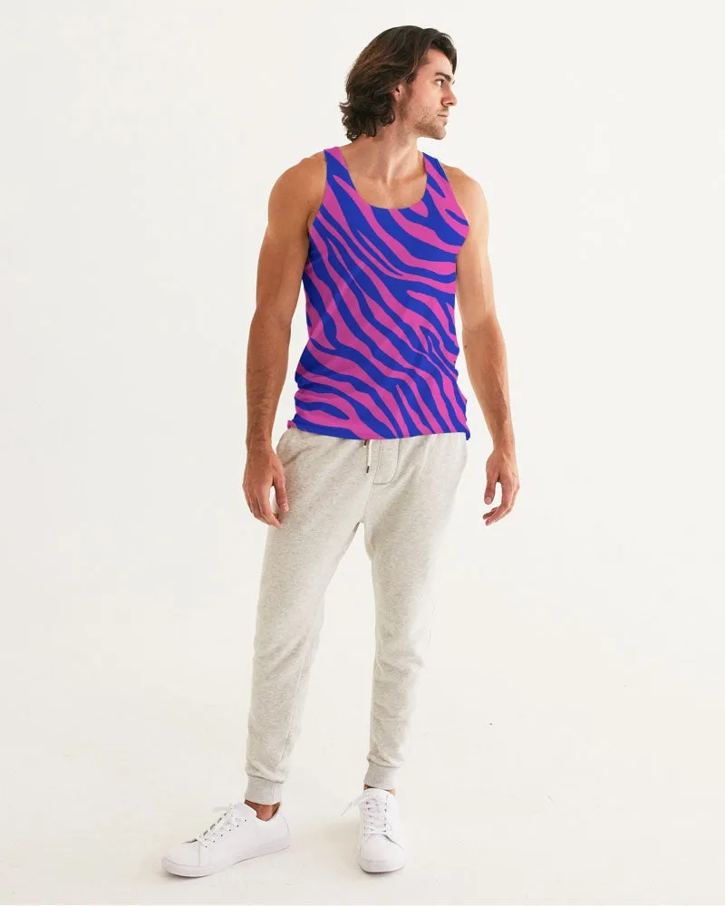 Electric Zebra Men's Tank