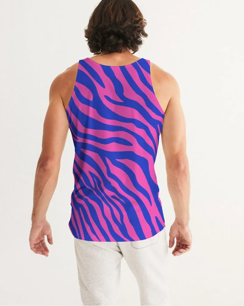 Electric Zebra Men's Tank