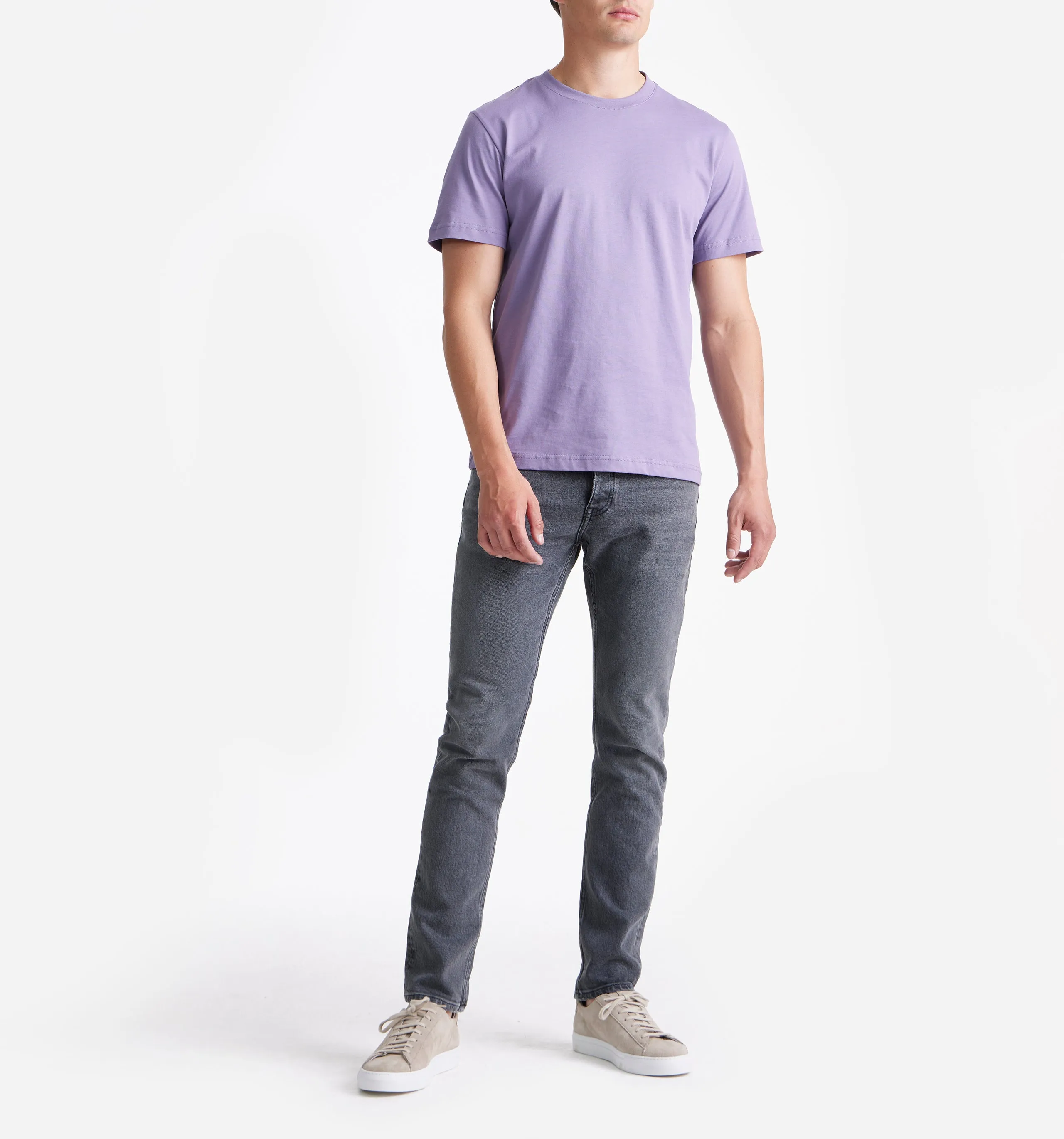 Essential Cotton T-shirt Light Purple