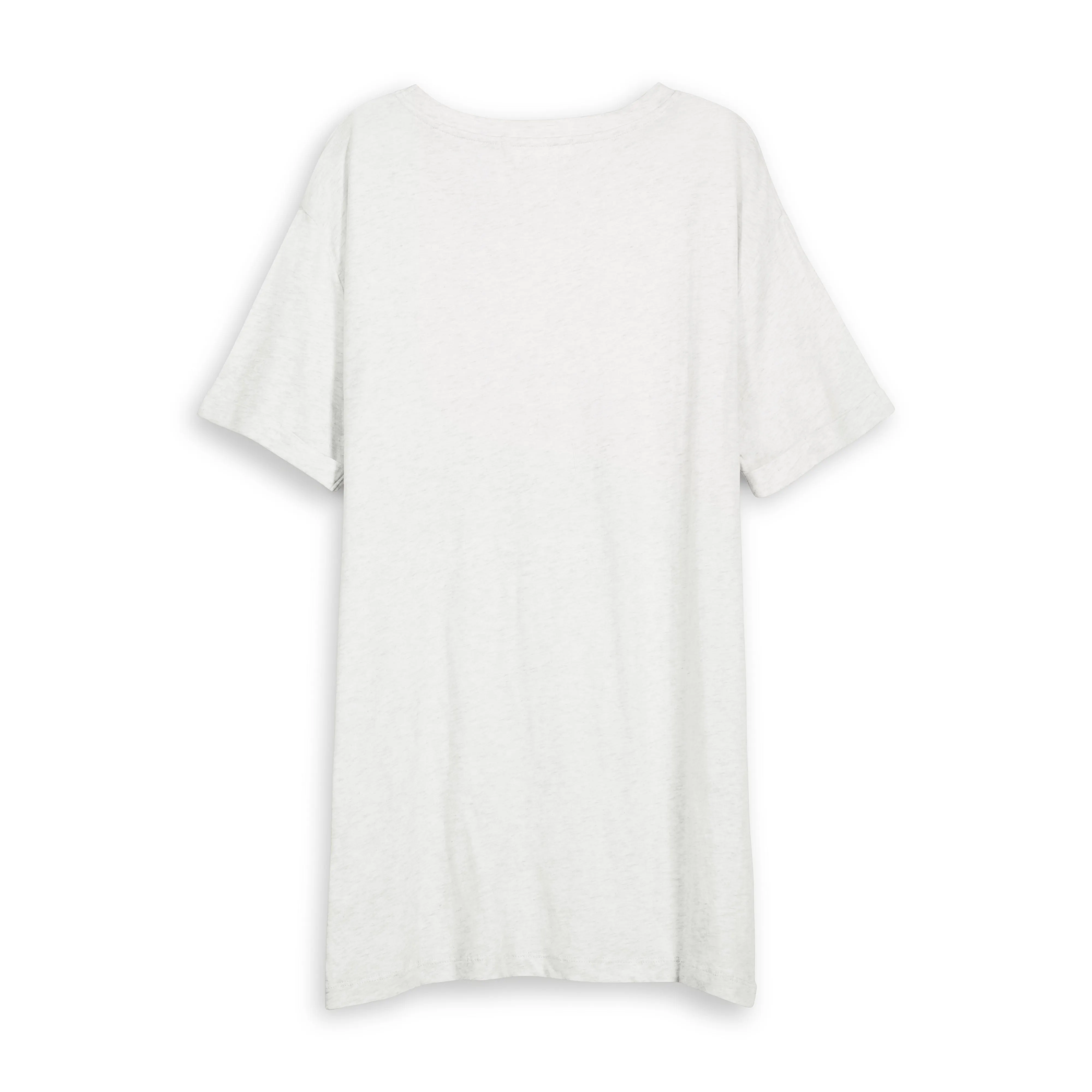 Essentials - Oversized Tee - Pebble Heather