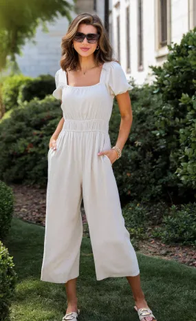 Exceptional Expression Linen Jumpsuit