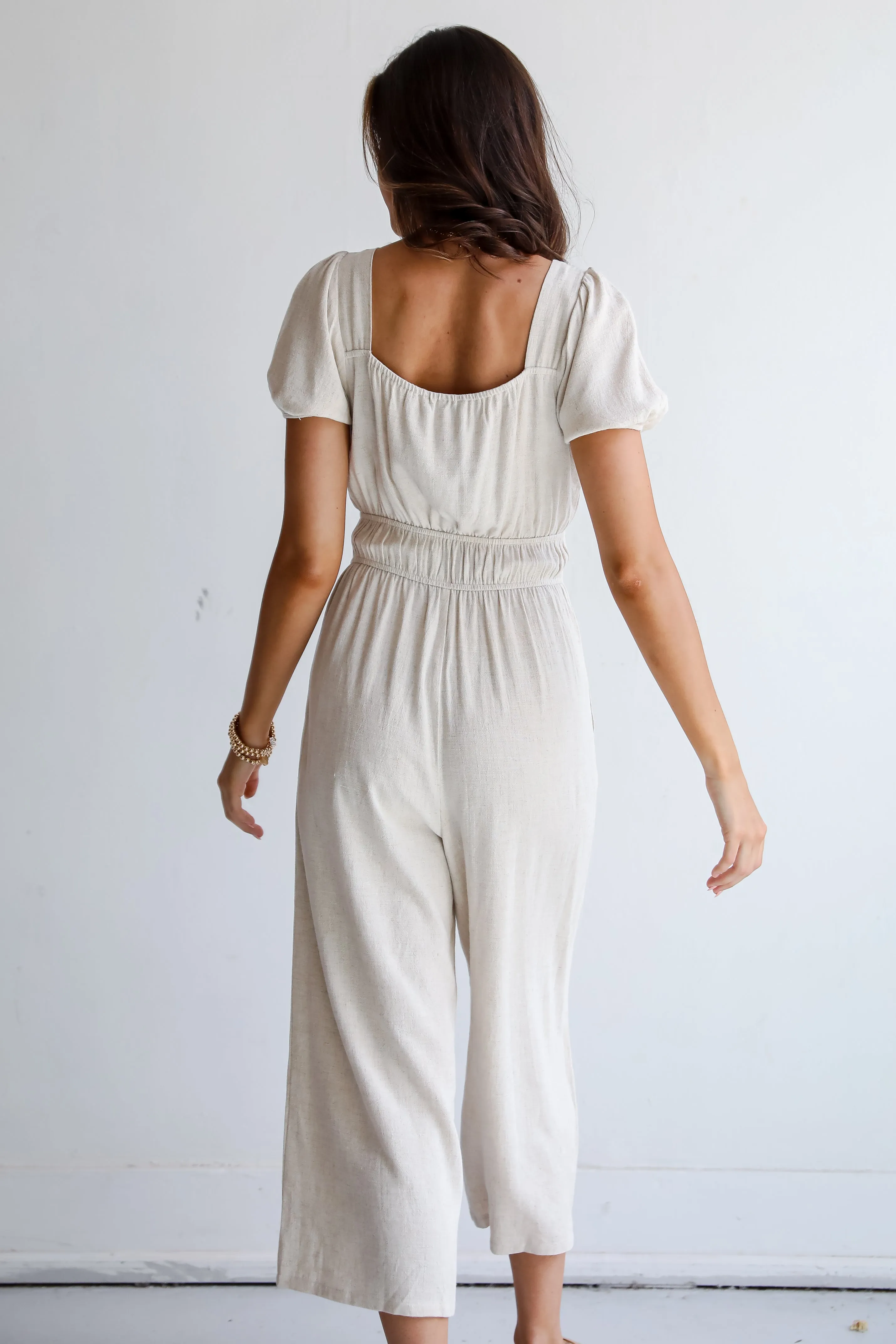 Exceptional Expression Linen Jumpsuit