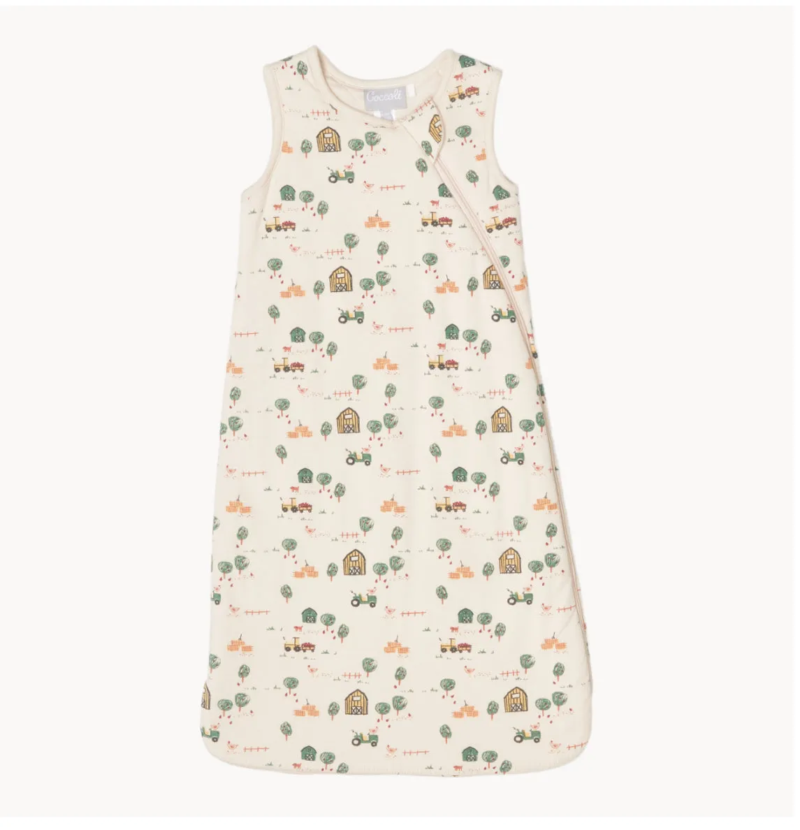 Farm on Beige Sleepsack