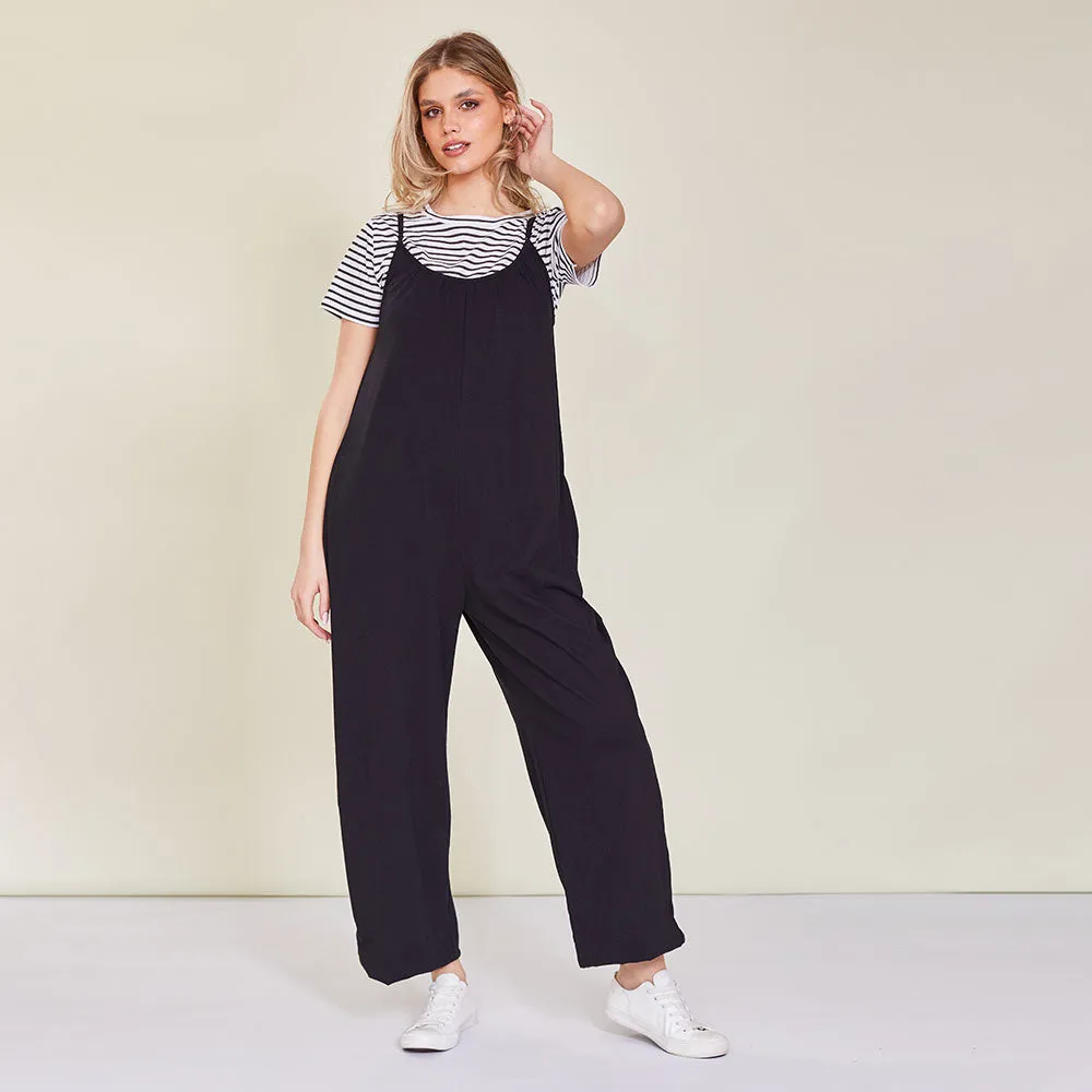 Fern Jumpsuit (Black)