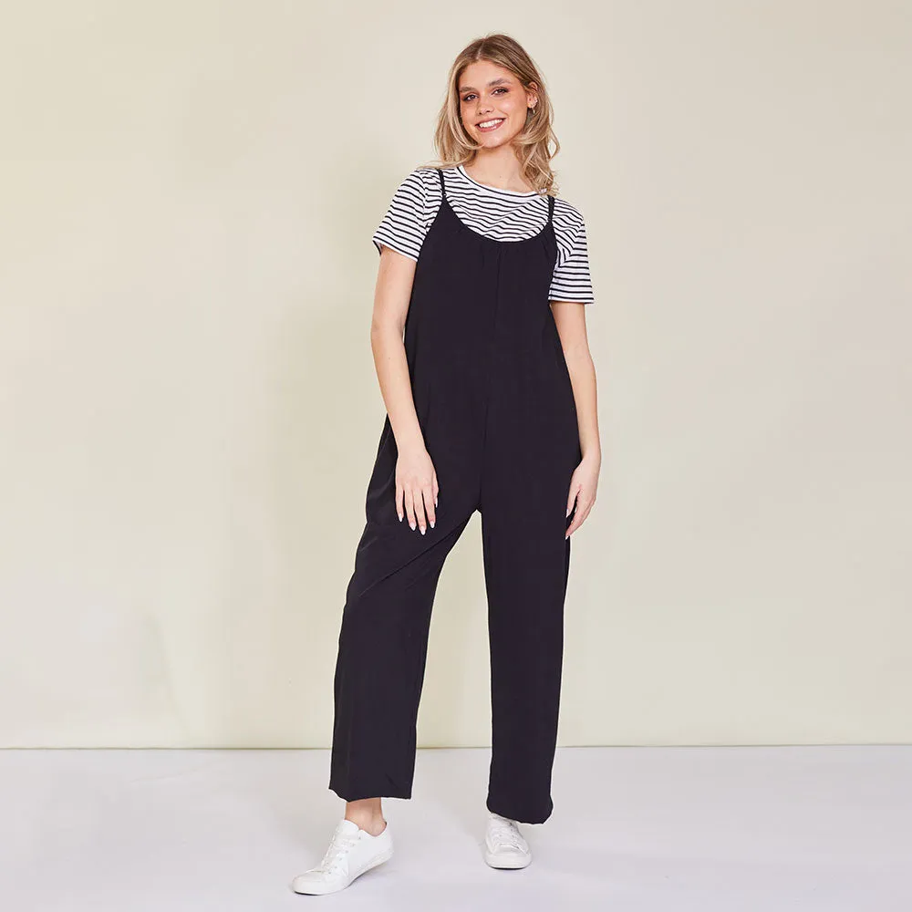 Fern Jumpsuit (Black)