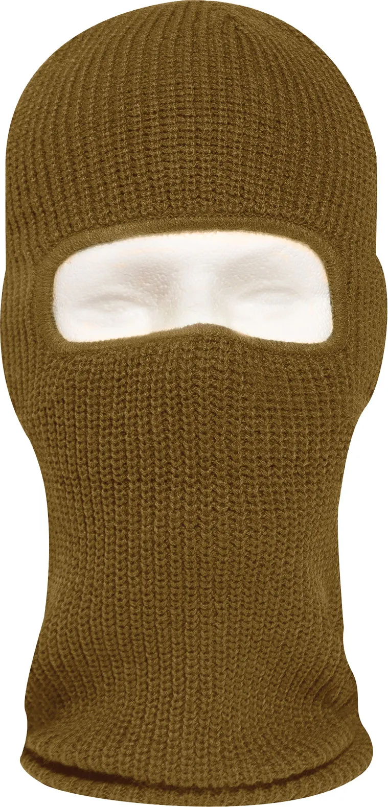 Fine Knit One Hole Acrylic Cold Weather Facemask