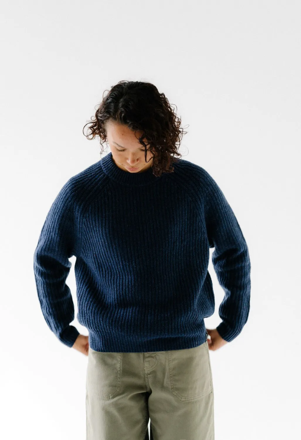 Finisterre Women's Mora Jumper - Navy