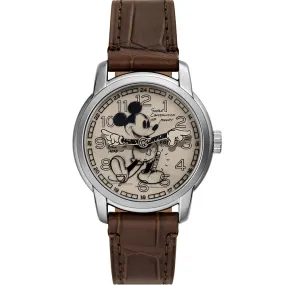 Fossil LE1185 Sketchbook Mickey Heritage Automatic 100th Disney Anniversary