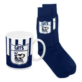 Geelong Cats Heritage Mug & Sock Gift Pack